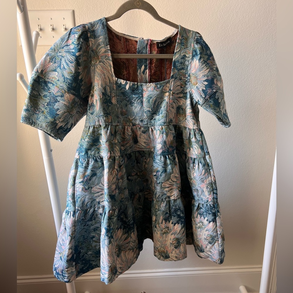 En Saison mini dress; size M; NWT